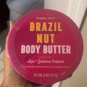 Sealed Trader Joe’s Brazil nut body butter